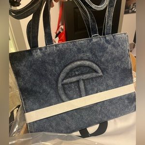 NWT Denim Telfar Medium